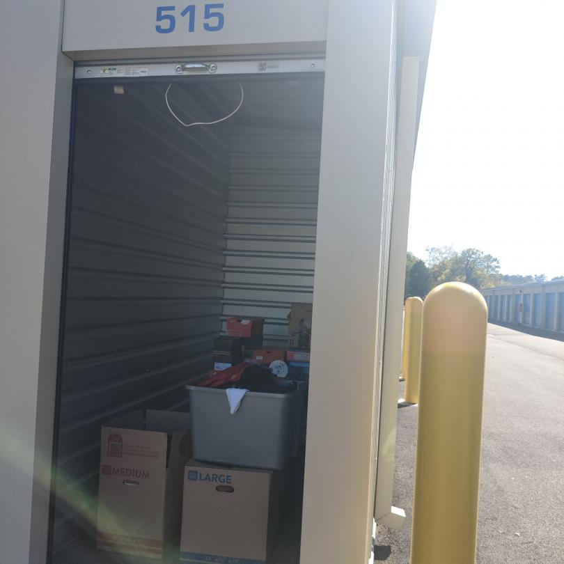 Storage Unit Auction in Huntsville, AL at Safe Mini Storage 6 ends on